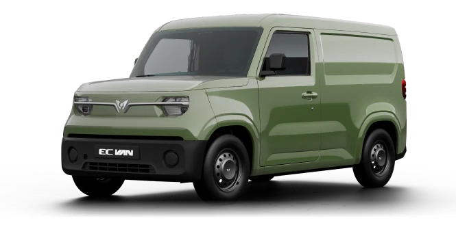 Xe van chở hàng điện VinFast EC Van tại showroom VinFast Thái Nguyên